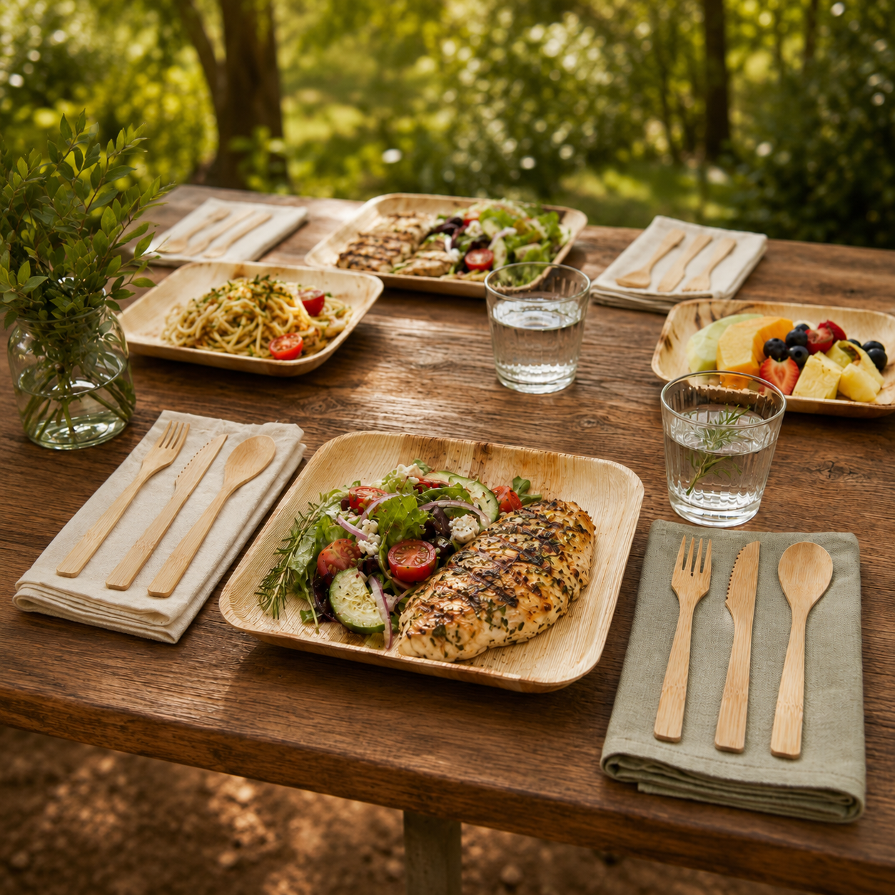 50 Guest Event Tableware Kit (Best Value)
